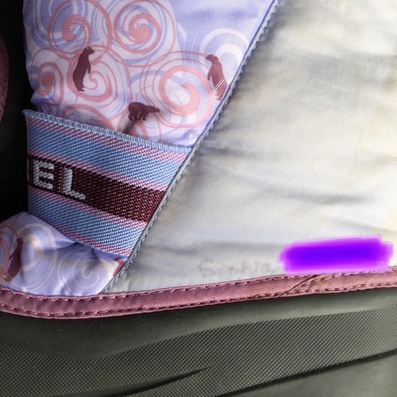 Lavender Polar Bear Sorel Snowboots - Picture 4 of 4